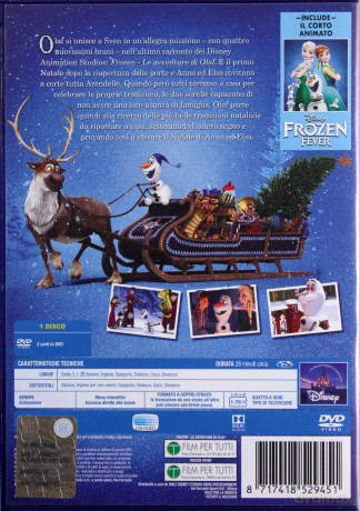 Olaf's Frozen Adventure (Kraina lodu: Przygoda Olafa) [DVD]