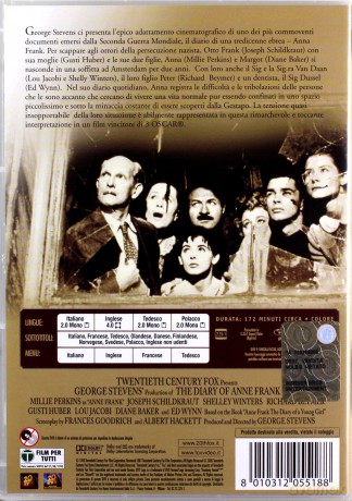 Pamiętnik Anny Frank [DVD]