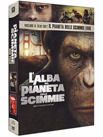 Planet of the Apes / Rise of the Planet of the Apes (Planeta małp / Geneza planety małp) [2DVD]