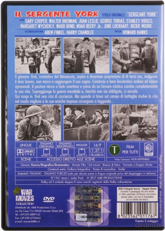 Sergeant York (Sierżant York) [DVD]