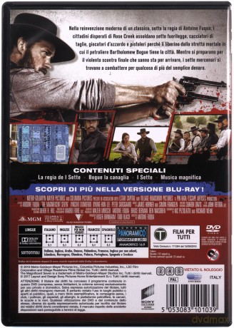 Siedmiu wspaniałych [DVD]