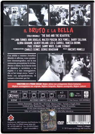 The Bad and the Beautiful (Piękny i zły) [DVD]