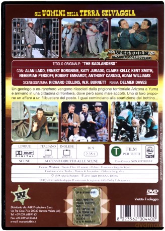 The Badlanders [DVD]