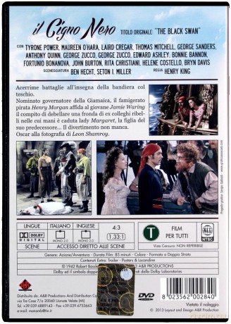 The Black Swan (Czarny łabędź) [DVD]