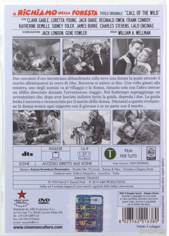 The Call of the Wild (Zew krwi) [DVD]