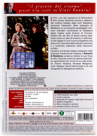 The Charge of the Light Brigade (Szarża lekkiej brygady) [DVD]