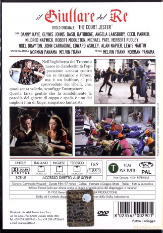 The Court Jester (Nadworny błazen) [DVD]
