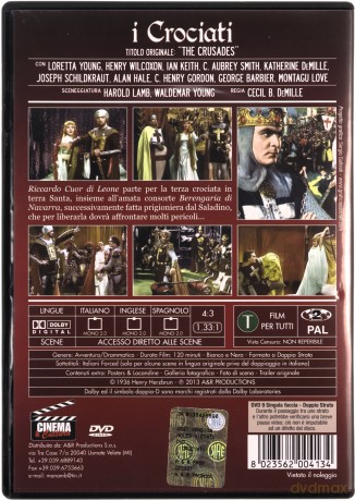 The Crusades (Wyprawy krzyżowe) [DVD]