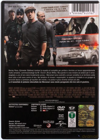 The Expendables 2 (Niezniszczalni 2) [DVD]