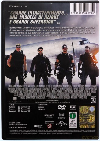 The Expendables 3 (Niezniszczalni 3) [DVD]