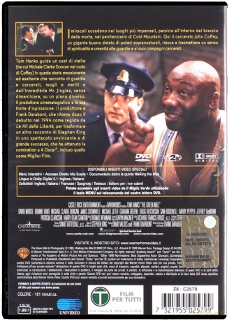 The Green Mile (Zielona mila) [DVD]