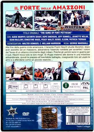 The Guns of Fort Petticoat (Fort się broni) [DVD]
