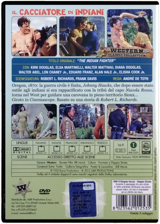 The Indian Fighter (Indiański wojownik) [DVD]