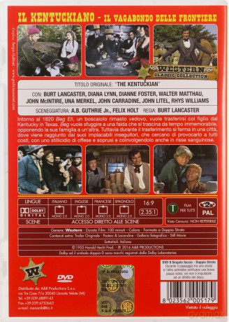 The Kentuckian (Traper z Kentucky) [DVD]