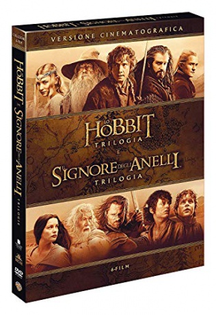 The Lord of the Rings 1-3 / The Hobbit 1-3 (Władca pierścieni 1-3 / Hobbit 1-3) [6DVD]