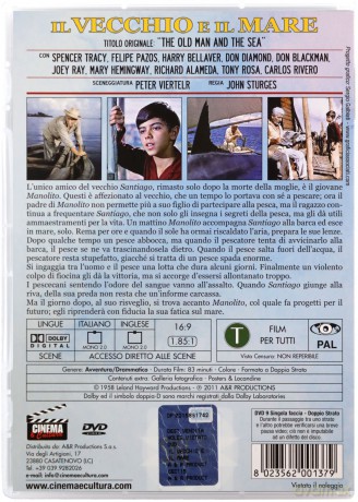 The Old Man and the Sea (Stary człowiek i morze) [DVD]