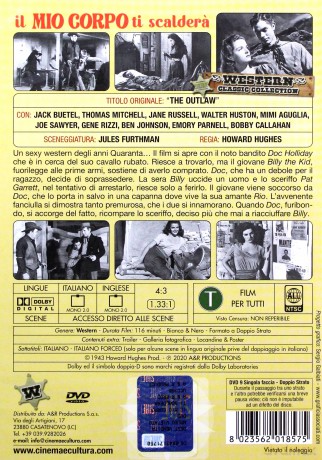 The Outlaw (Wyjęty spod prawa) [DVD]