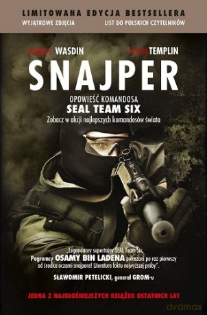 Snajper - Howard E. Wasdin, Stephen Templin [KSIĄŻKA]