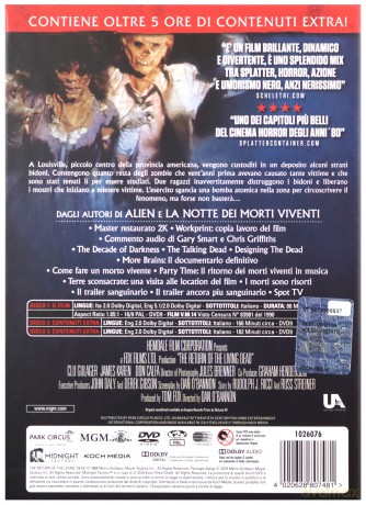 The Return of the Living Dead (booklet) (Powrót żywych trupów) [3DVD]