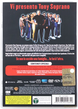 Rodzina Soprano: Sezon 1 [4DVD]