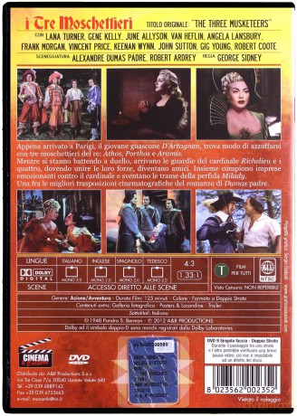 The Three Musketeers (Trzej muszkieterowie) [DVD]