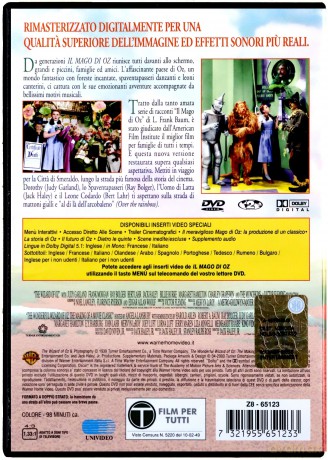 The Wizard of Oz (Czarnoksiężnik z Oz) [DVD]