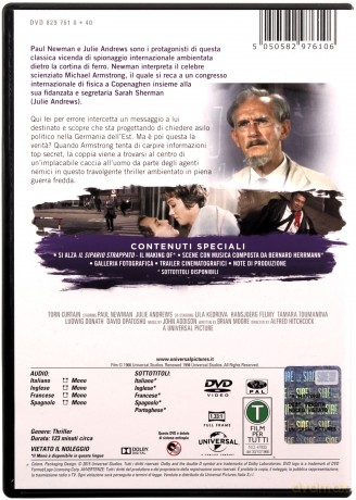 Torn Curtain (Rozdarta kurtyna) [DVD]