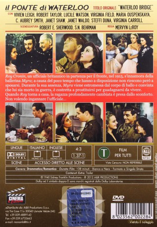 Waterloo Bridge (Pożegnalny walc) [DVD]