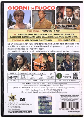 Winnetou: The Red Gentleman (Winnetou II: Ostatni renegaci) [DVD]