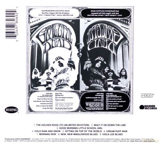 Grateful Dead: The Grateful Dead [CD]