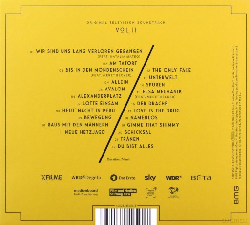 Babylon Berlin - vol. II soundtrack [CD]