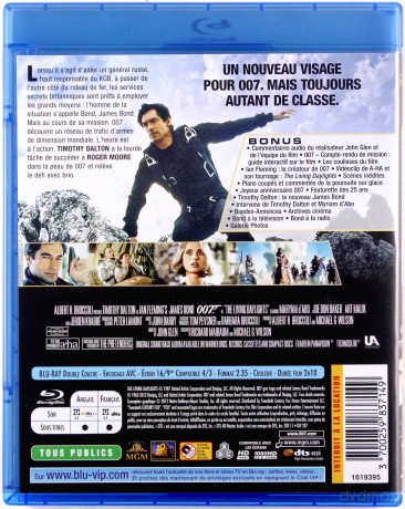 007 James Bond The Living Daylights (W obliczu śmierci) [Blu-Ray]