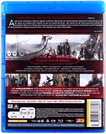 Vikings Season 3 (Wikingowie) [BOX] [3xBlu-Ray]