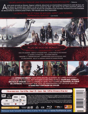 Vikings Season 3 (Wikingowie) [BOX] [3xBlu-Ray]