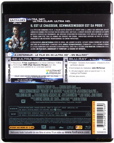 Predator [Blu-Ray 4K]+[Blu-Ray]