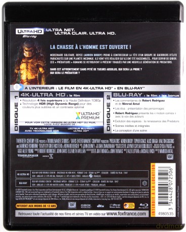 Predators [Blu-Ray 4K]+[Blu-Ray]