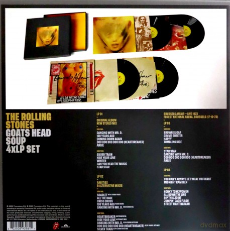 The Rolling Stones: Goats Head Soup (Limited) [4xWinyl]
