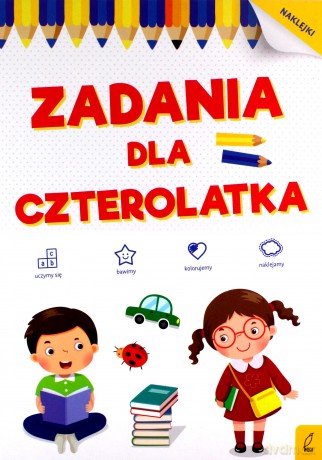 Akademia malucha. Zadania dla czterolatka [KSIĄŻKA]