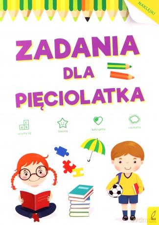 Akademia malucha. Zadania dla pięciolatka [KSIĄŻKA]