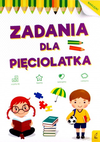 Akademia malucha. Zadania dla pięciolatka [KSIĄŻKA]