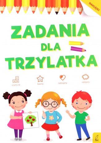 Akademia malucha. Zadania dla trzylatka [KSIĄŻKA]