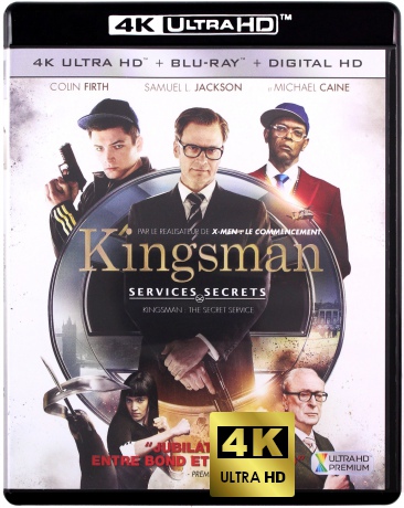 Kingsman: The Secret Service (Kingsman: Tajne służby) [Blu-Ray 4K]+[Blu-Ray]