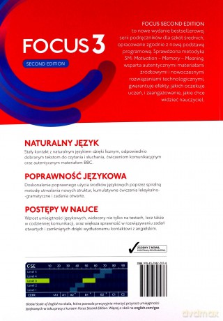 Focus 3 Edycja 2 Podręcznik + kod Digital Resource+eBook [KSIĄŻKA]