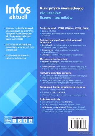 Infos Aktuell 1 podręcznik + kod interaktywny - Tomasz Gajownik, Nina Drabich [KSIĄŻKA]