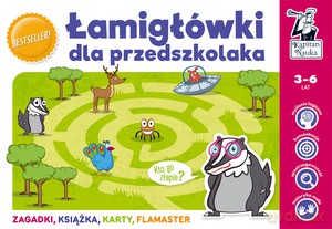 Kapitan Nauka. Łamigłówki dla przedszkolaka [KSIĄŻKA]