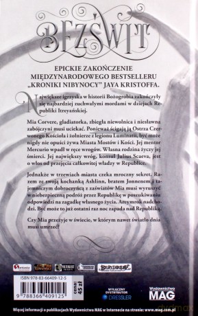 Kroniki Nibynocy Księga 3. Bezświt - Jay Kristoff [KSIĄŻKA]
