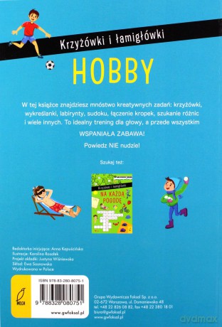 Krzyżówki i łamigłówki. Hobby [KSIĄŻKA]