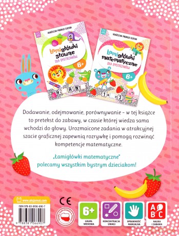 Książeczka mądrego dziecka. Łamigłówki matematyczne dla bystrzaków [KSIĄŻKA]