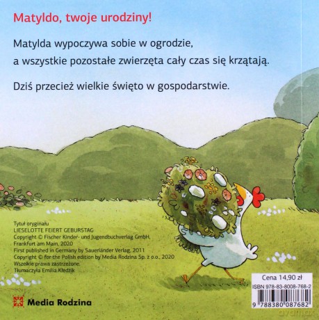 Matyldo, twoje urodziny! - Alexander Steffensmeier [KSIĄŻKA]