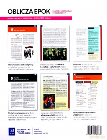 Nowe język polski. Oblicza epok, podręcznik 2 część 2 liceum i technikum zakres podstawowy i rozszerzony [KSIĄŻKA]